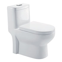 Bathx Loren Washdown One-Piece 
Toilet PP Seat Cover
