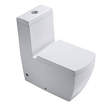 Dorit Washdown One-Piece Toilet PP Seat Cover