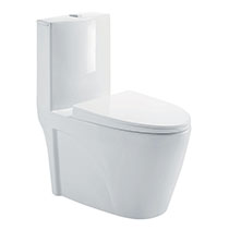 Bathx Astral Super-Swirling Siphonic 
One-Piece Toilet PP & UF Seat Cover