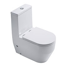 Bathx Gila One-Piece toilet 
Washdown 670x355x800mm - UF 
Seat