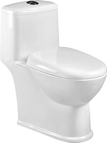 Bathx 827 One-Piece Toilet Siphonic