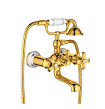 Queen Shower mixer Zirconium gold 
