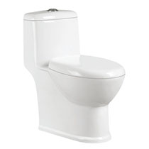 Zavio siphonic 1 piece toilet-KL-1326